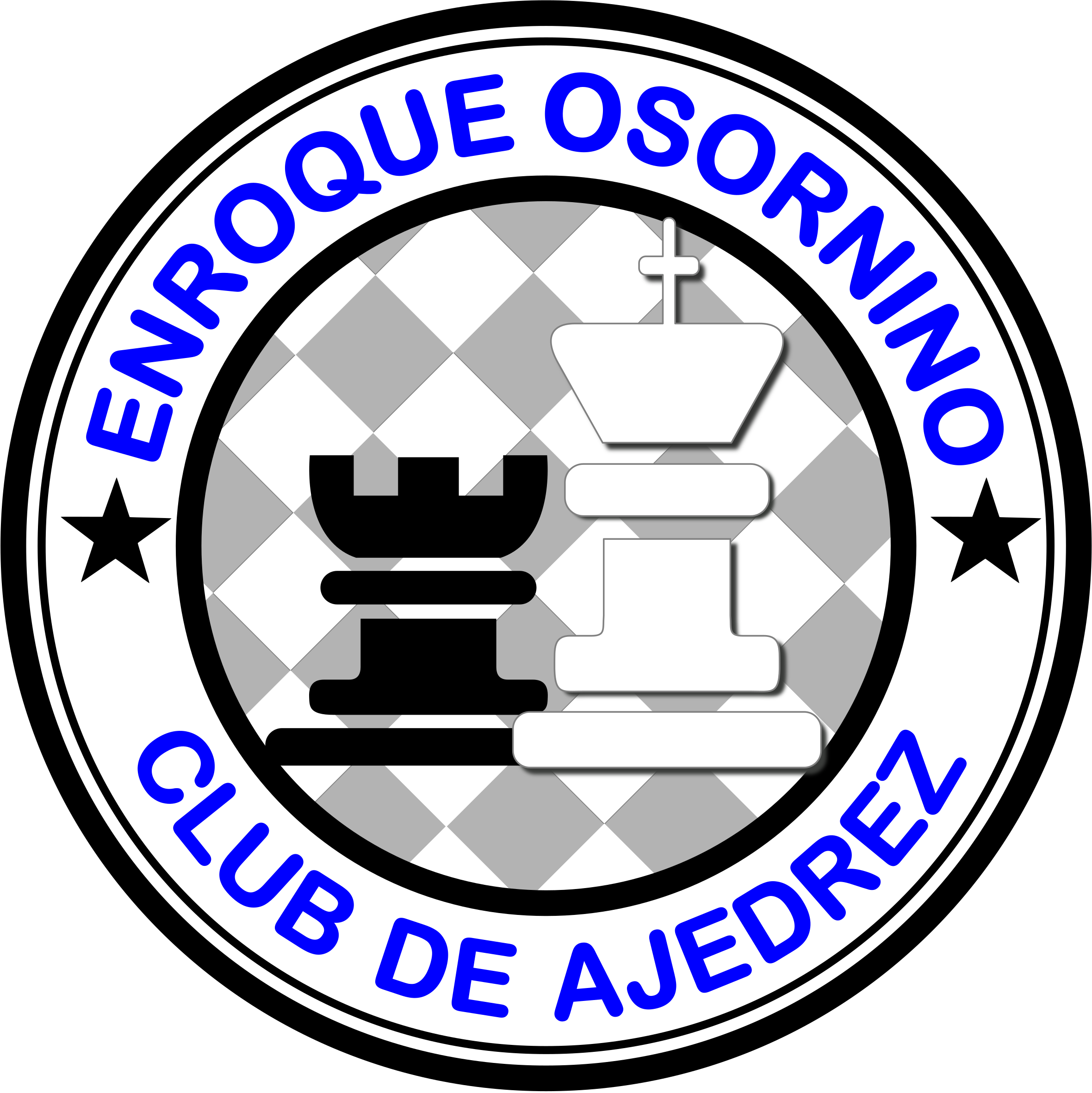 Escudo del Club de Ajedrez Enroque Osornino