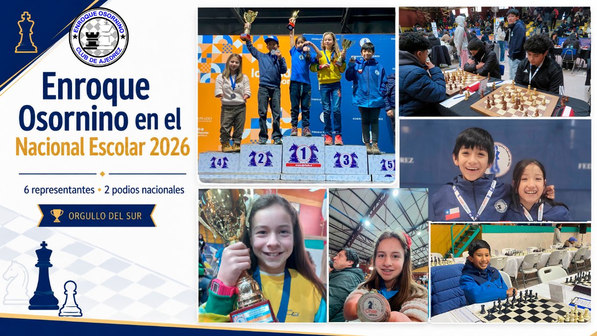 Enroque Osornino destaca en el Nacional Escolar de Categorías Impares 2026