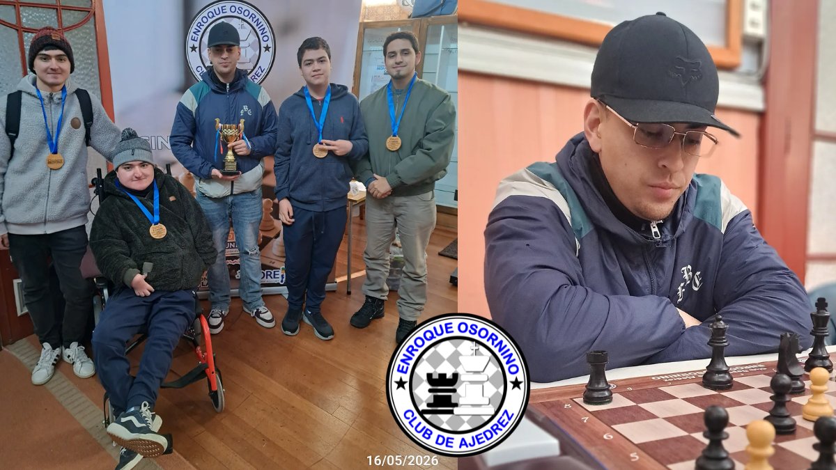 Cristóbal Soto conquista la penúltima fecha del Circuito Ajedrez Sin Fronteras IV